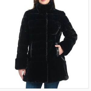 Jones New York Women's Faux Fur Jacket, New